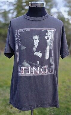 Vintage Sting Shirt 1996 Mercury Falling Band Tour Merch Mens size Large Vtg 90s